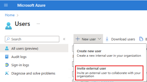 Inviting External Users to Microsoft Entra Id